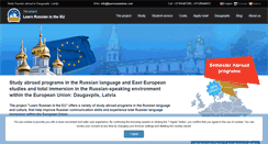 Desktop Screenshot of learnrussianineu.com